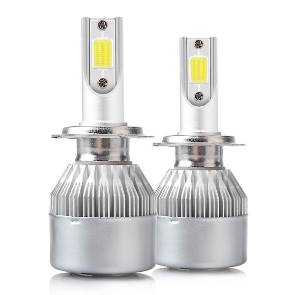 2kpl 36w H4 H7 H11 Aviation Alumiini Auton Led-ajovalot Vedenpitävät Ip68 Kaukovalot Lähivalot Auton ulkosisustustarvikkeet| | H1 x2