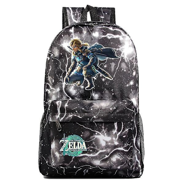 "tears of the game" Zelda Kingdom Print, Tonåring Primary and Secondary School Bag, Casual ryggsäck för män och kvinnor 5