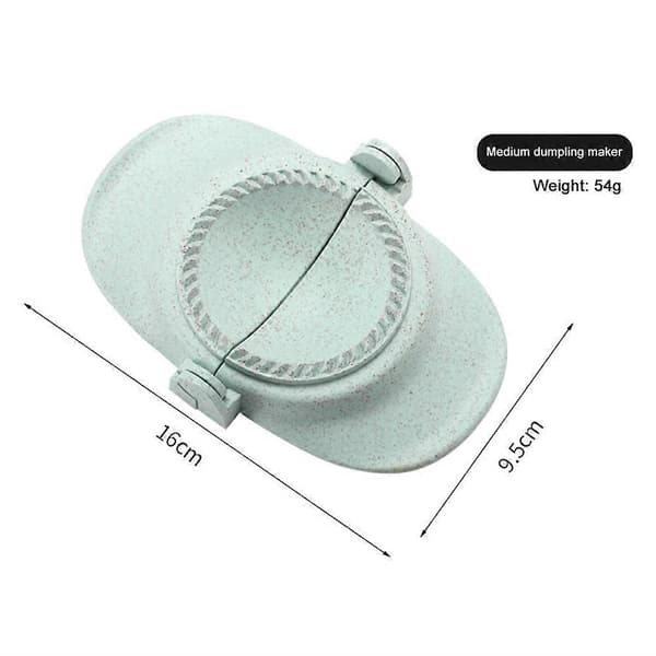 DIY Dumplings Maker Hvedestrå Dumpling Form Dumpling Indpaknings Gadget Dumpling Clips Kage Bageforme Køkkentilbehør Blue M