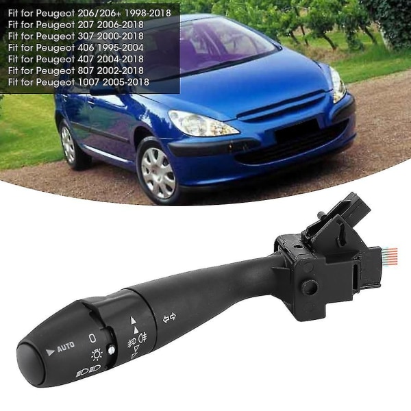Blinkersknapp för bil Blinkersspak 96215553 Lämplig för Peugeot 206 207 307 406