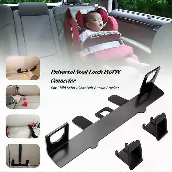 Bilbarnestolsanker - Montering Universal Bilbarnestolssele ISOFIX Bilbarnesele Dropship