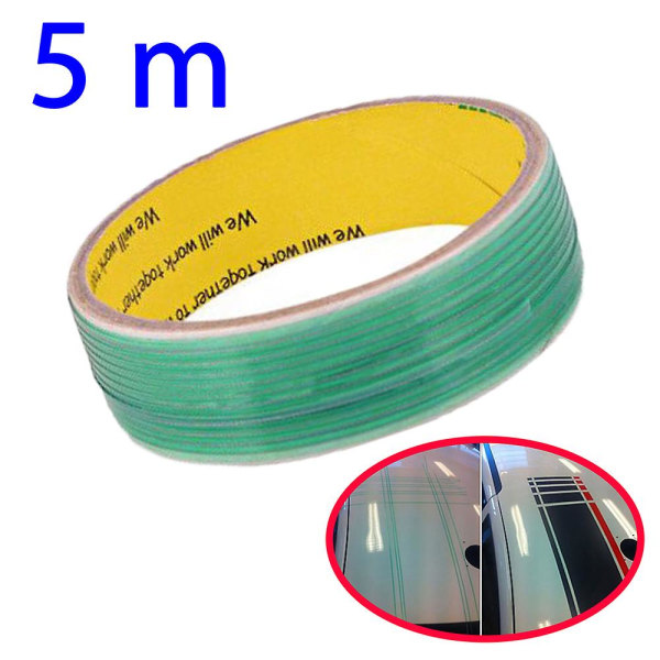 500 cm Vinyl Car Wrap Kniveless Cutting Tape Design Line Bilklistremerker Kutteverktøy Vinylfilminnpakning Cut Tape Biltilbehør - Bilkarosserifilm