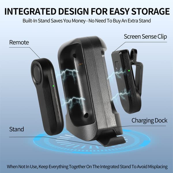 Fjernkontroll for sidevending for Kindle Paperwhite Oasis, Kobo E-Reader, Kamerakontroll