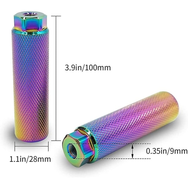 Aluminiumslegering sklisikre sykkelpinner,bmx-pinner,sykkelpedal,sportstilbehør for terrengsykkel,bmx,veisykkel,mtb2 stykker