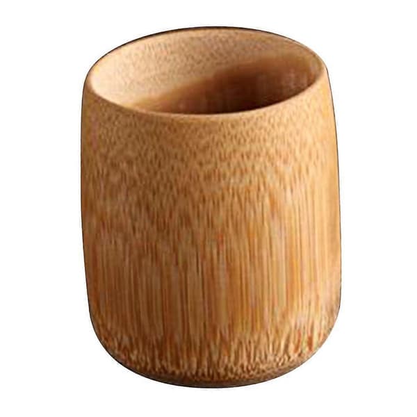 Naturlig Bambu Juice Mugg och Kopp Drickskoppar för Sake kaffe och te, 12 Designer att Välja C