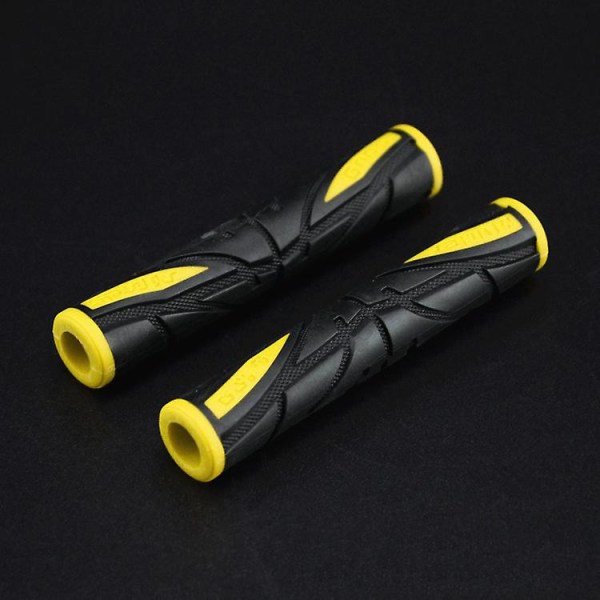 2st/ set Motorcykel Cover Skydd Motorcykel Cykel Gummi Mjukt Handtag Anti-Slip Bromshandtag Handtag Cover| | Yellow
