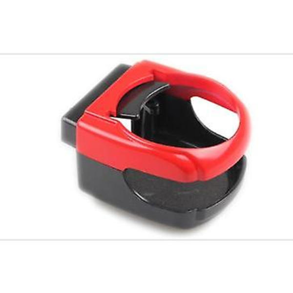 Universal Auton Mukin pidike Ulostulo Ilmanvaihtoaukko Kupin teline Juomakiinnitys Insert Jalustan pidike Auto Tuote Autotarvikkeet| | Red
