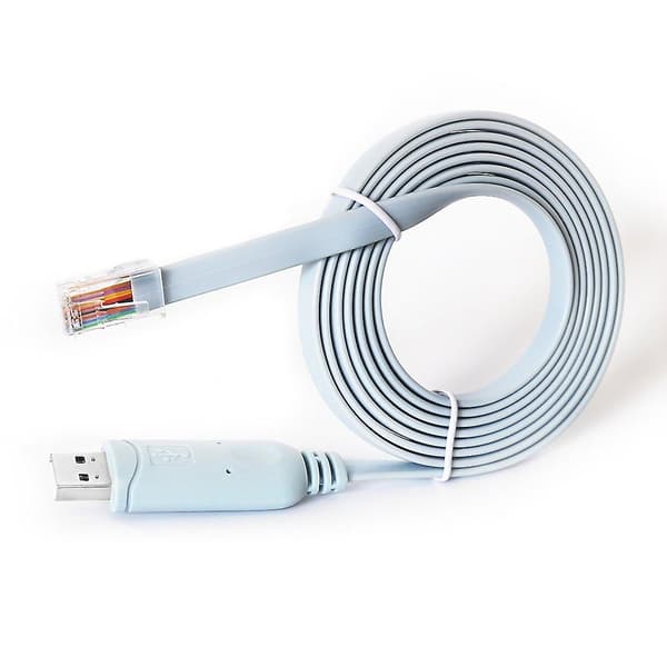 Usb Rj45 -konsolikaapeli 1,8 m Windows 8, 7, Vista, Linux Rs232