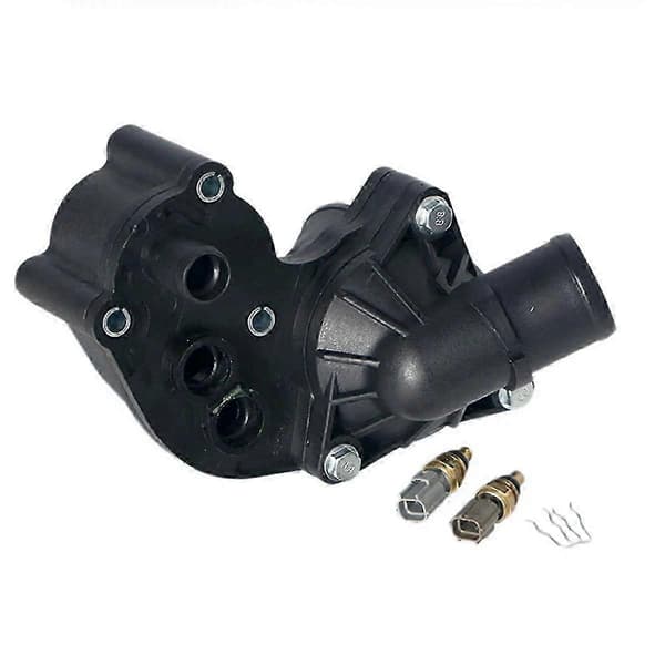 Termostathusmontering for Explorer Sport 4.0L motor 2L2E-9K478 & 2L2E9K478BA Black