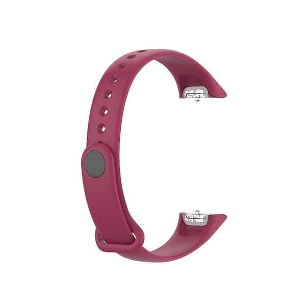 Udskiftning Silikone Blød Håndledsrem Urrem til Galaxy Fit SM-R370 Wine Red
