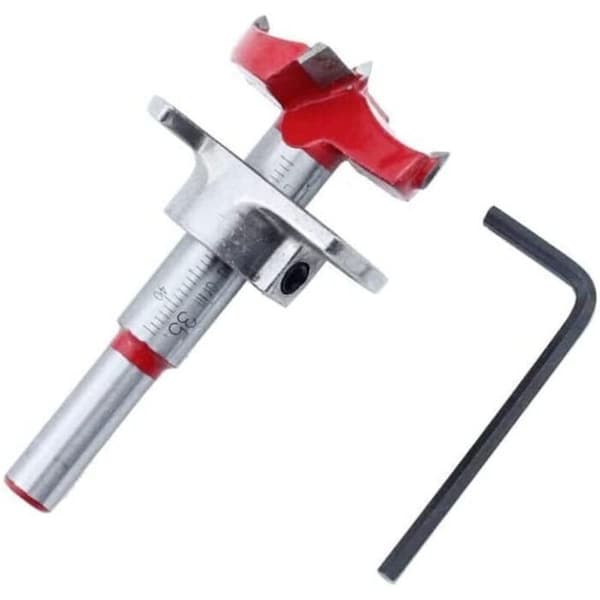 Hinge Drilling Jig 35mm Concealed Hinge Hole Drill Set for Door Hinges and Kitchen Cabinets