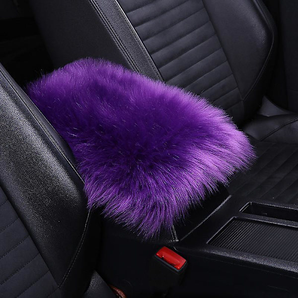 Tekoturkis Auton Pehmo Käsinojan Cover Auto Keski Käsinojan Konsoli Pehmuste Villa Tyynysuoja Universal Auton Auton Sisustustarvikkeet| | 12