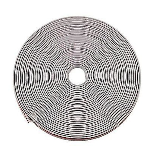 8m / Roll Rim Blades Auto Ajoneuvojen väri Pyörän Vanteet Suojat Sisustus Strip Tire Guard Line Kumi Mounding Trim Tire Guard Line gray