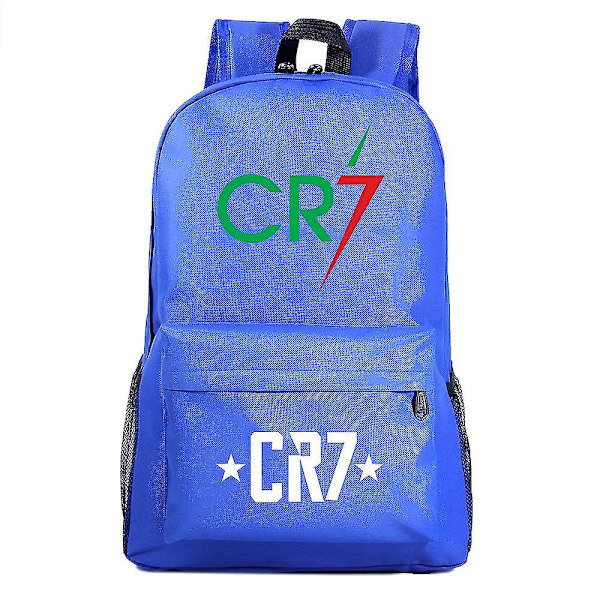 Cr7-reput pojille ja tytöille - sarjakuva lasten koululaukut Cristiano Ronaldo -teemalla - Reppumatka-olkalaukku - Suuri tilavuus 4