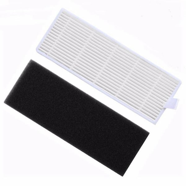 8 sett Hepa Filter Filter Elementer erstatning Kompatibel med Ilife A6/a4/a4s