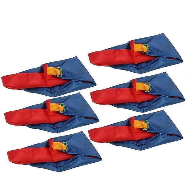 Magiker Näsduk Lång Rektangulär Multi 48X7CM Scenföreställning 6st
