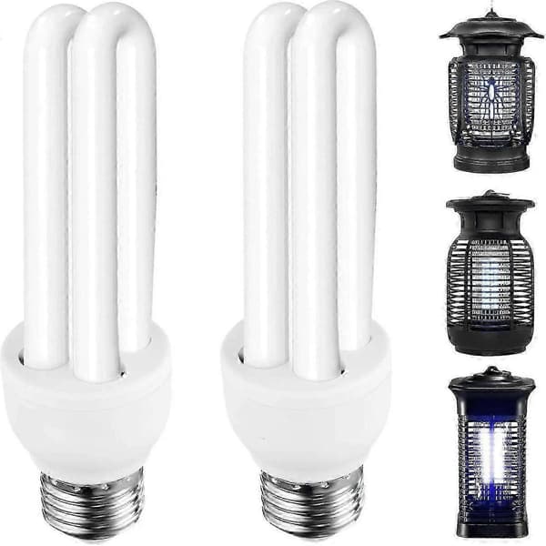 2U E27 20W Energibesparende Pærer 2 Stk. til Homesuit Keuomy