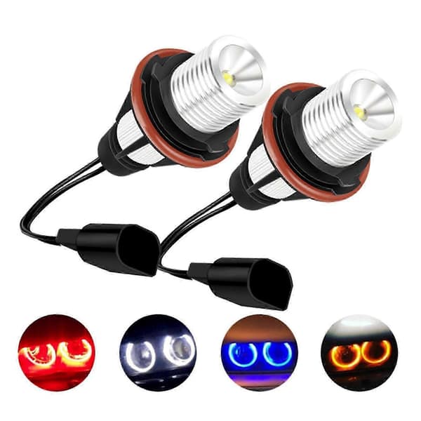 Angel Eye LED-valo 10W 2kpl yhteensopiva E39 E53 E60 E31 E63 E64 E65 E66 kanssa