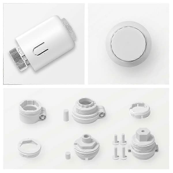 WiFi Smart Radiatoraktuatorventil Termostatisk Radiatorventil Temperaturregulator Stemme JH4