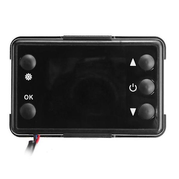 Lcd Switch 12/24v 3/5kw Parkeringsvarmer Controller til bilbane Luftdieselvarmer