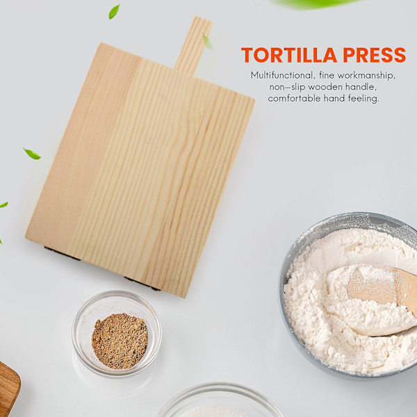 Dejpresseværktøj Dejpresser Dumplingskind Træ Dumpling Presseværktøj Dejpresser Dumpling
