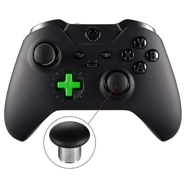 6 i 1 udskiftning af tommelfingergreb til en Elite-controller - Sort