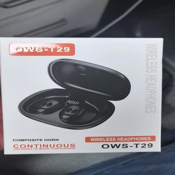 Sann trådløse Bluetooth-hovedtelefoner OWS T29 TWS-ørepropper