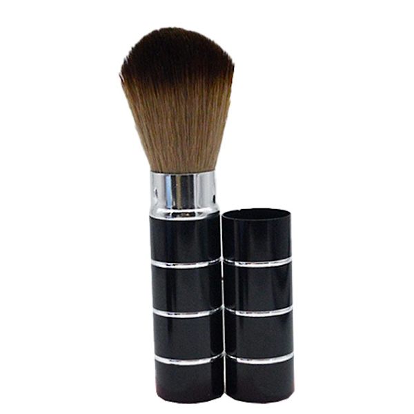 Bærbart uttrekkbart håndtak Makeup Blush Brush Kabuki Brush Soft Face Mineral Foundation Blush Brush Kosmetikk Reise