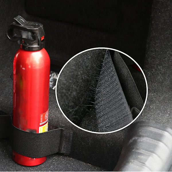 Bil Trunk Förvaring Elastisk rem Slumpmässig färg Stark vidhäftning Brandsläckare Fasta remmar Organizer Bil Trunk Tillbehör 1st| | 5x80cm 1Pc