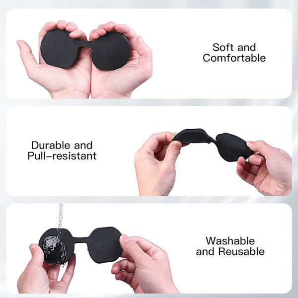 Cover Kompatibel Ps Vr2, förtjockad Dammtätt cover, lätt Tillbehör Kompatibelt Playstation Vr2-objektiv