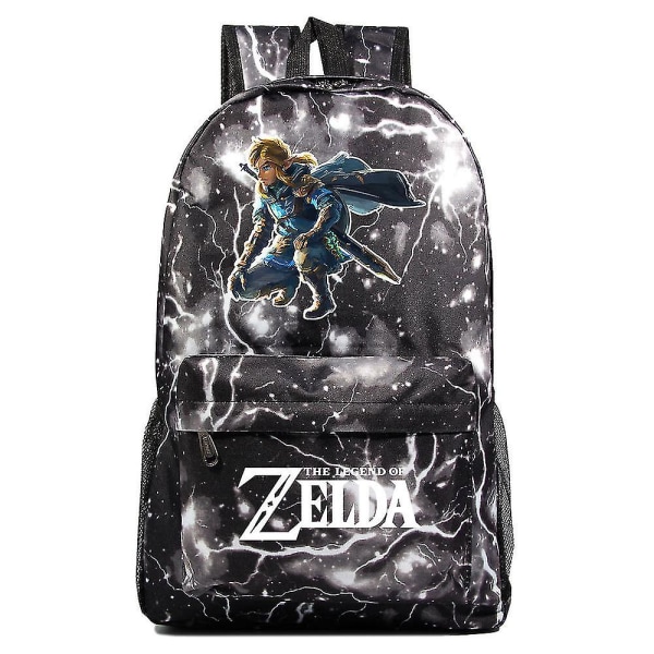 Tears Of The Game Zelda Kingdom Print Tonårings skolväska - Unisex Casual Ryggsäck för grund- och gymnasieelever 4