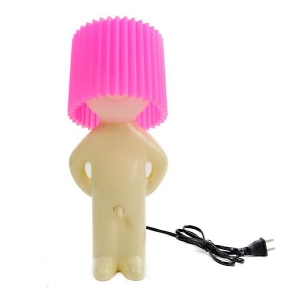 Miman Humanoid skrivebordslampe Rogue Boy dekorativ lampe pink