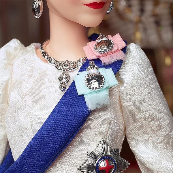 Docka Dronning Elizabeth II Dukker Leker Dekor