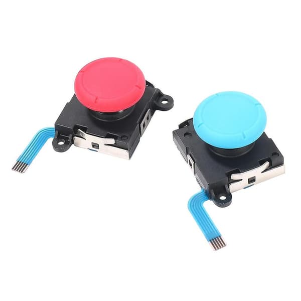 3D Analog Joystick Erstatning Venstre/højre Tommelfingerpind Til /switch Lite Controller Og Konsol - (rød Hy