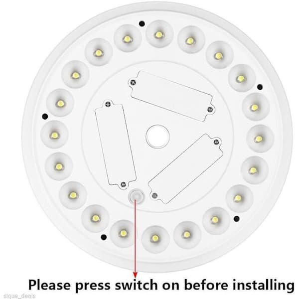 Solar flaggstångsbelysning, 26 LED, solcellsdriven, vattentät