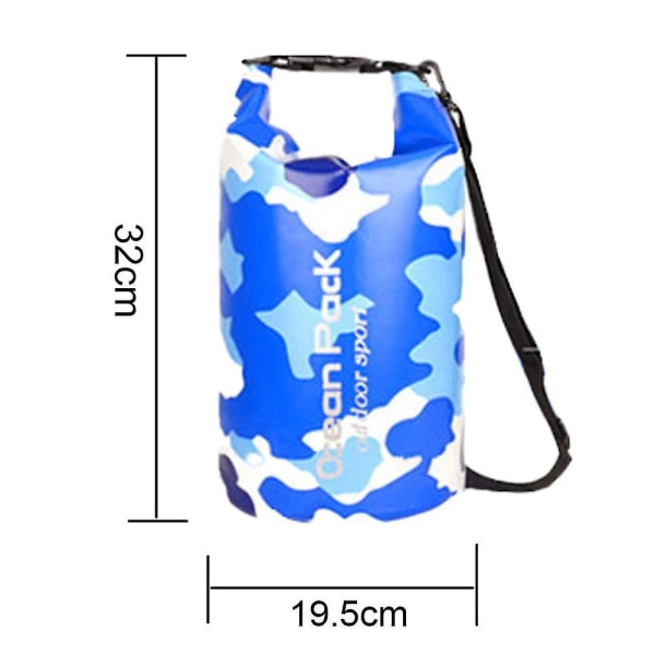 Kamouflageväska Pvc Vattentät Bucket Bag Waterproof Bag Beach