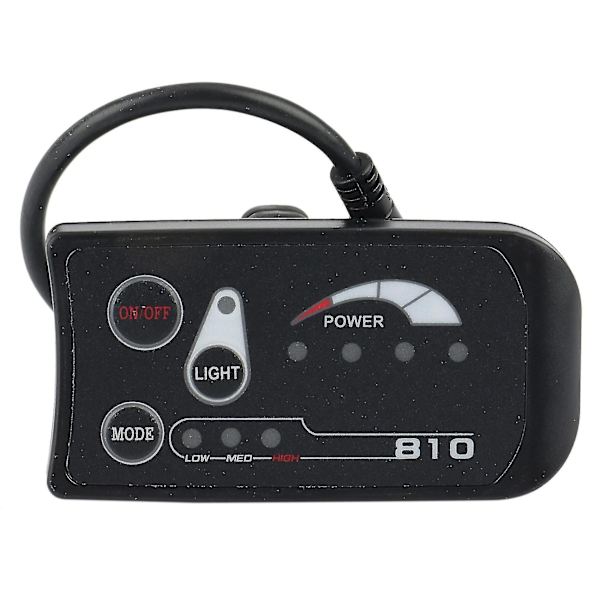 Led Display Connector 810 til elcykelcykling, vandtæt
