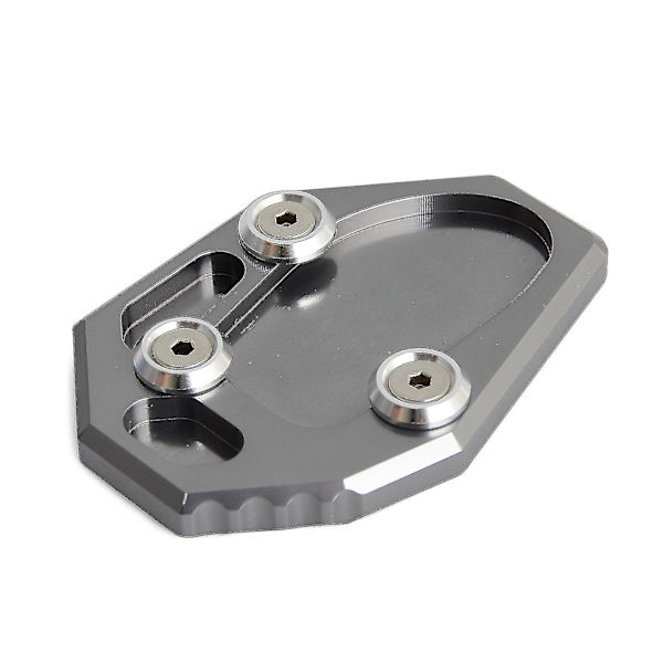 Til 2014-2016 Yamaha Mt-07 Mt07 Kickstand Enlarge Pad Side Stand Extension Plate Til Yamaha Fz6r Xj6/ Abs 2009-2015-yvan Titanium