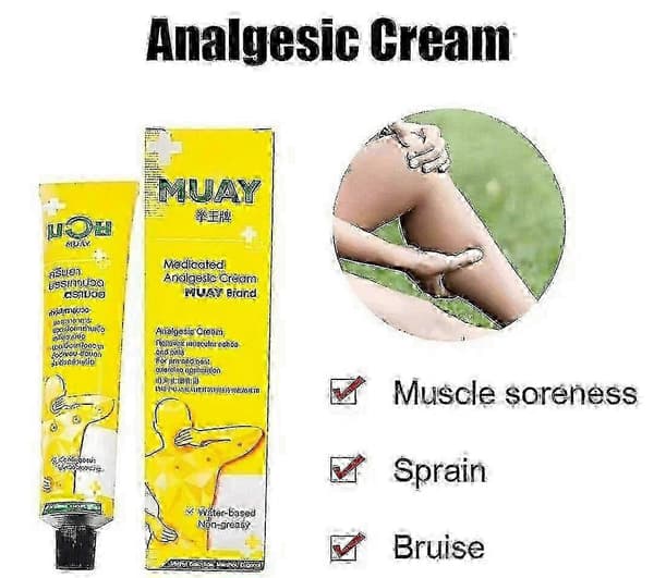 En 1-5x Thai Muay Bokse Massagecreme 1PC