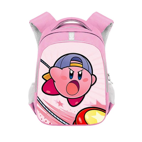 Kirby Lasten Reppu Poikien Reppu Sarjakuva Anime Opiskelija Kirjalaukku Lasten Tyttöjen Koululaukku Lasten Reppu Syntymäpäiväjuhlalahja Kirby-7