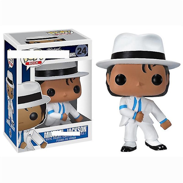 Funko Pop! Laadukas Michael Jackson Singer Musician Model Collection Vinyylitoimintafiguuri Jackson24