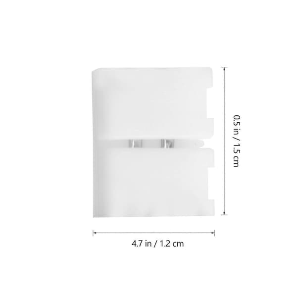 LED Strip Adapter Stik til Lys 100 stk. Loddefri Snap Down Stik