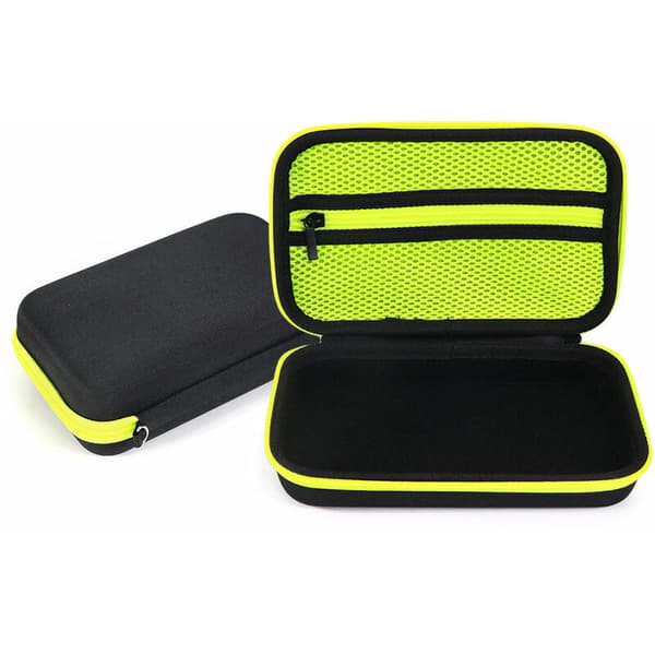 Etui til Philips Philips OneBlade Pro Cover, EVA Hård Rejsetaske med svamp Opbevaringspose til One Blade (sort mesh-version) Black