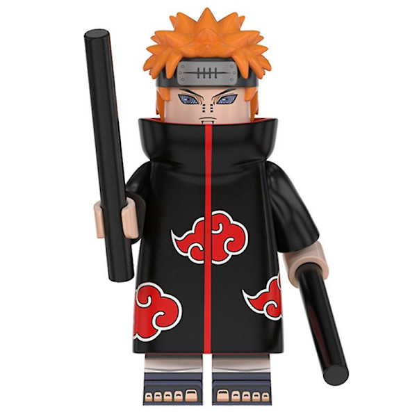 16 st Naruto Minifigurer Byggklossar Leksaker för barn
