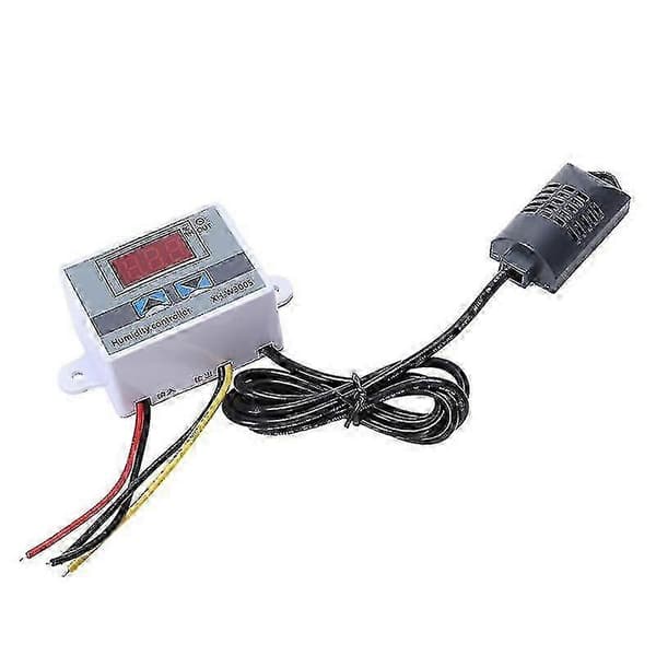 Fuktighetskontrollbryter Digital Hygrometer Hygrostat Fuktighetsregulator