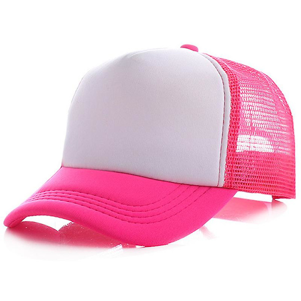 Baby hattu huipussaan baseball lasten cap Rose Red  White