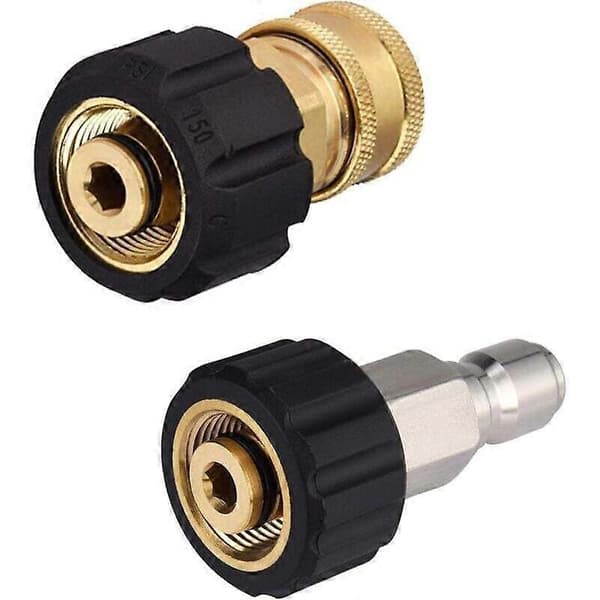 Højtryksrenser Slange Adapter Sæt M22 3 8 Quick Connect 5000 PSI
