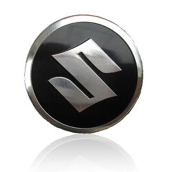 Emblem Logo Moottoripyörätarra Pyöreä Musta Moto Badge Tarra Suzukin case Tarrat Skootterin pään koristelu 3D - Tarrat &amp; Tarra