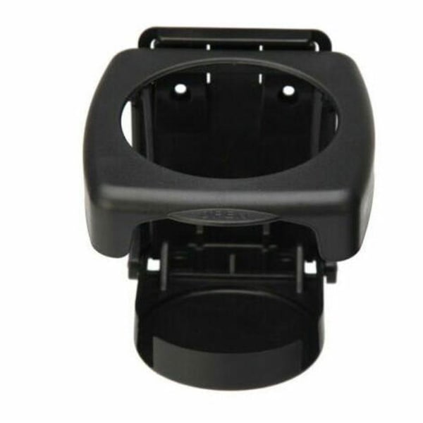 Auton universal taittuva vesimukin pidike Ilmanpoistoaukko Juomapidike Auton vesikupin kiinnitysteline CAN juomatarvikkeet| | Black