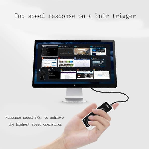 1 tast/3 taster USB-tilslutning tastatur understøtter flere platforme tastatur USB makroprogrammeringstast til arbejde og spil